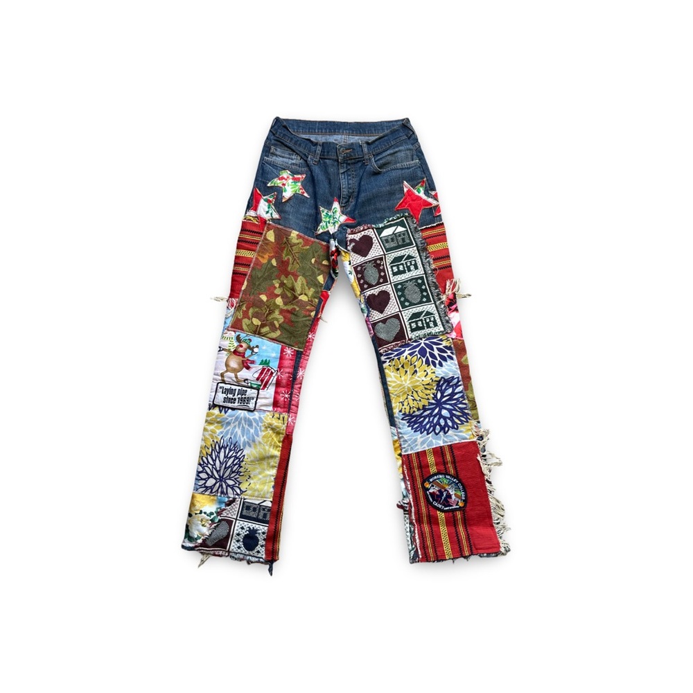 Patchwork Women's Jeans